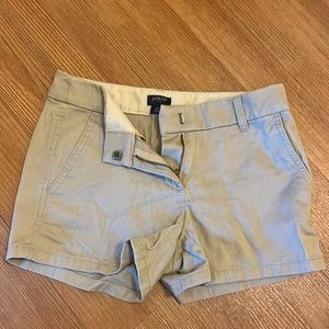 JCrew Khaki Chino Shorts 00
